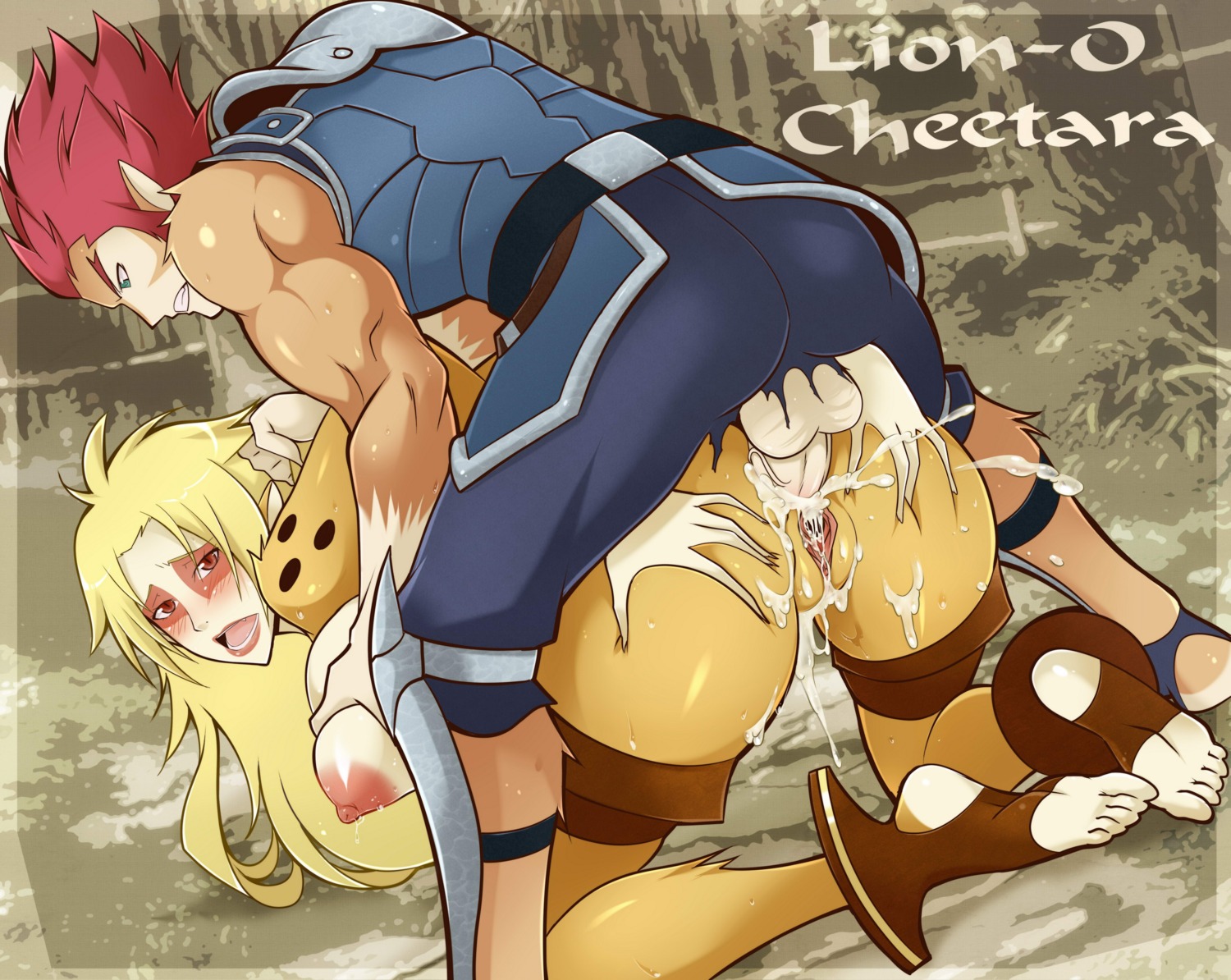 absurd_res anal anal_penetration animal_humanoid areola backsack balls bent_over big_breasts blonde_hair blue_eyes blush bodily_fluids breast_fondling breast_grab breast_play breasts butt cat_humanoid cheetah cheetara clothing cum cum_in_ass cum_inside domestic_cat duo e621 erect_nipples erection feet felid felid_humanoid feline feline_humanoid felis female female_penetrated fondling footwear fur genital_fluids genitals hair hand_on_breast hi_res humanoid humanoid_feet legwear lion lion-o looking_at_viewer looking_back male male/female male_penetrating male_penetrating_female mammal mammal_humanoid markings nipples nude orgasm pantherine penetration penis plantigrade red_eyes red_hair sex skyriderplus socks spots spotted_body spotted_fur stirrup_socks tailless thundercats thundercats_2011 toes vein vulva x-teal2