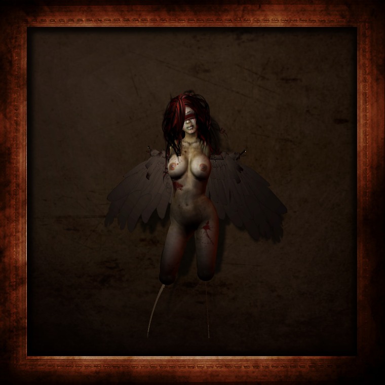 3d blood blood_stain breasts color exposed_breasts female female_only front_view gore guro monster_girl rule34 solo