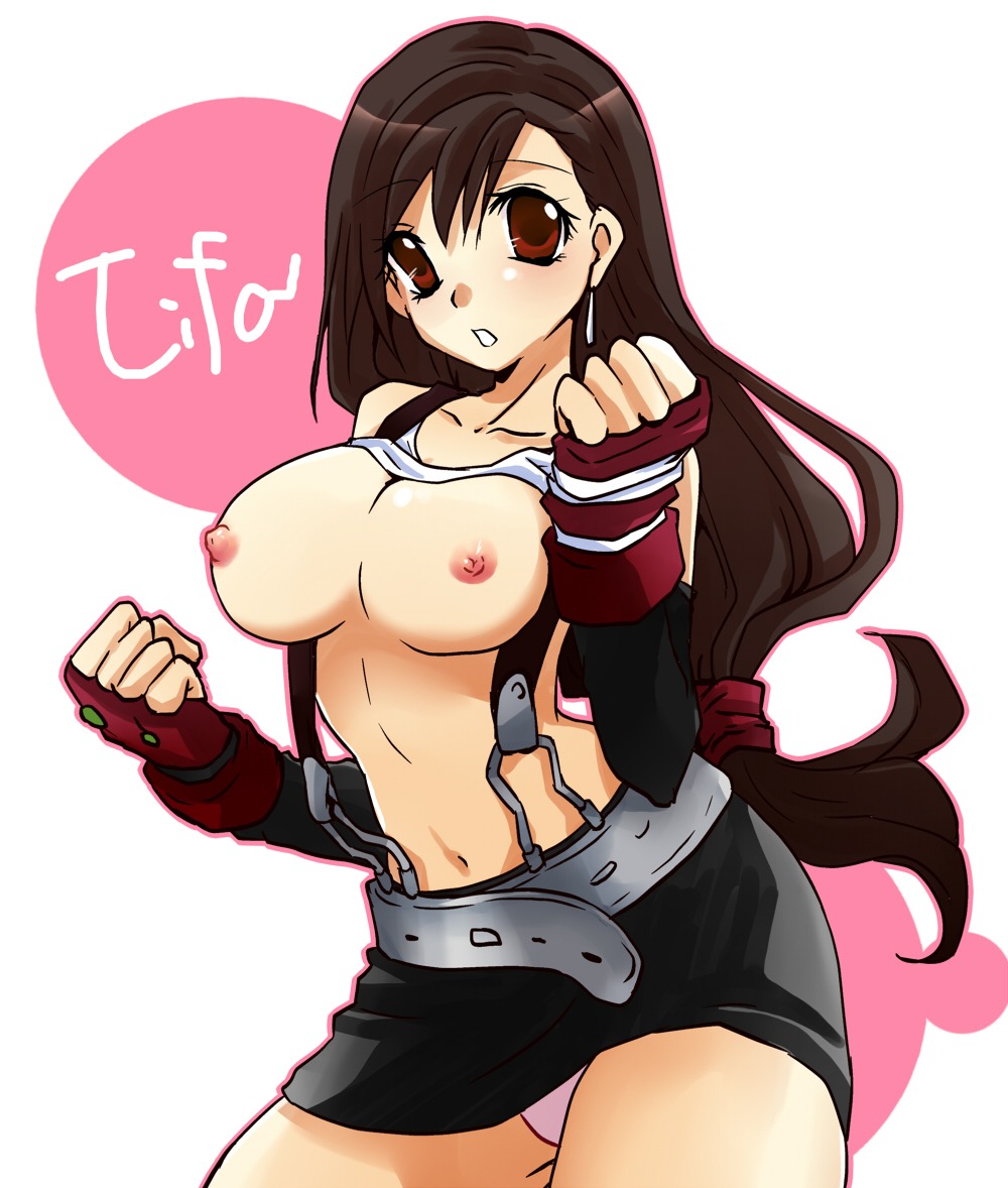1girls female final_fantasy final_fantasy_vii rule34 tagme takanon_(nekomaruya) tifa_lockhart