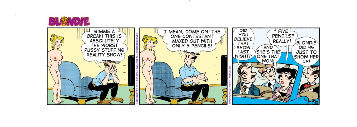 blondie_(comic) blondie_bumstead comic dagwood_bumstead female herb_woodley rule34 tagme