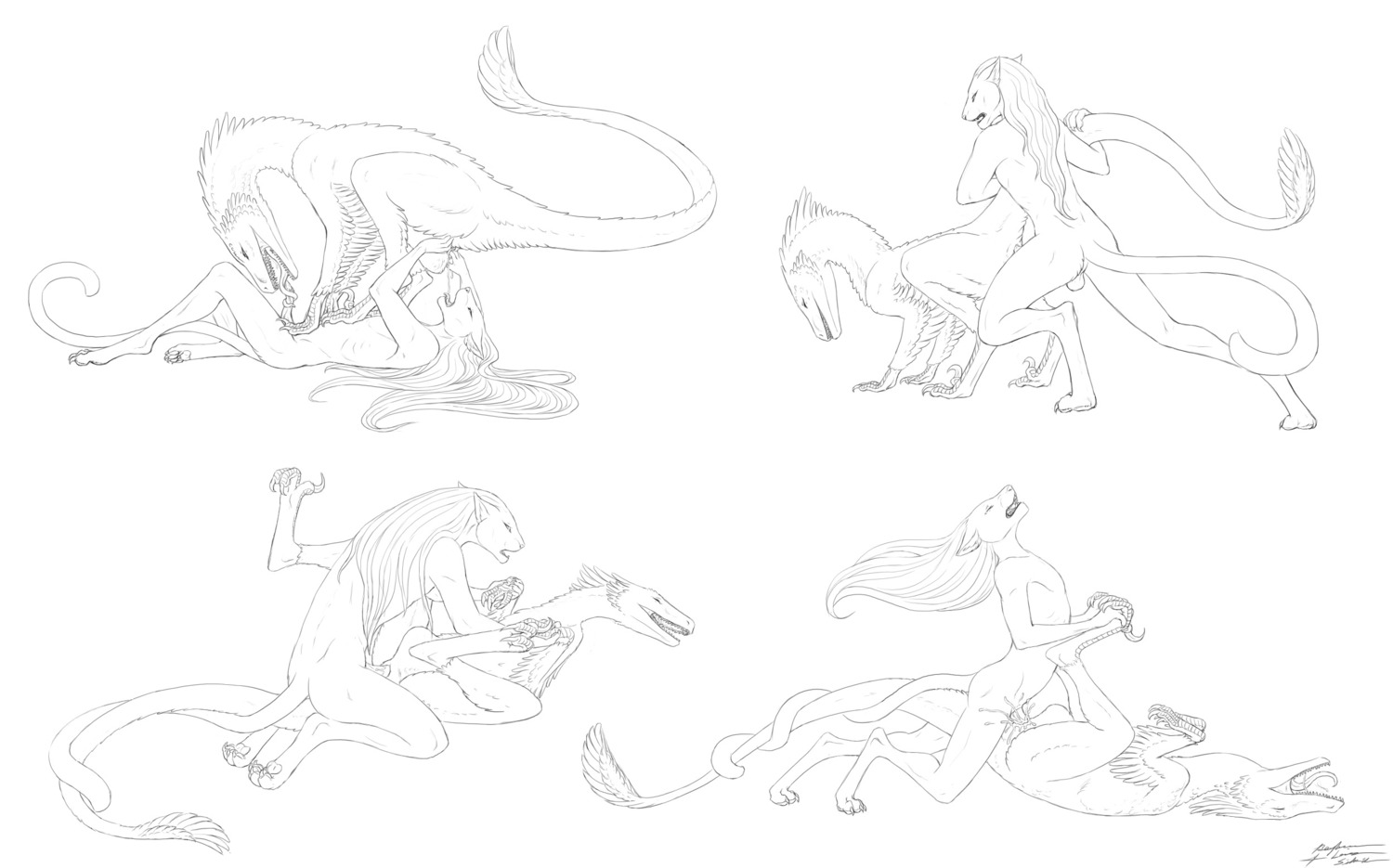 2012 3_fingers 3_toes 4_toes 5_fingers 69_position all_fours ambiguous_gender ambiguous_penetrated animal_genitalia anthro anthro_on_feral anthro_penetrating anthro_penetrating_feral anvil_position arched_back arm_feathers avian backsack bagheera balls barely_visible_pawpads bestiality biped bipedal_feral bodily_fluids claws cloaca cloaca_juice cloacal cloacal_fingering cloacal_penetration cum cum_from_cloaca cum_in_cloaca cum_in_vagina cum_inside curling_toes deinonychus digitigrade dinosaur doggystyle dromaeosaurid duo e621 entwined_tails erection eyes_closed feathered_crest feathered_dinosaur feathered_scalie feathers feet felid fellatio feral feral_penetrated finger_claws fingering fingering_partner fingers foot_grab from_behind_position from_front_position genital_fluids genitals hair hand_holding happy head_crest hi_res interspecies legs_up leopard licking long_hair long_tongue lying male male/ambiguous male_on_feral male_penetrating male_penetrating_ambiguous mammal monochrome multiple_positions multiple_scenes nude on_back open_mouth oral pantherine pawpads penetration penile penile_penetration penis penis_in_cloaca penis_lick piledriver_position prehistoric_species pubic_boot raised_leg raised_tail reptile saurischian scalie scuted_feet scuted_hands scutes sequence sex sickle_claw sketch spread_legs spreading standing_on_another tail tail_coil tail_fan tail_grab teeth theropod toe_claws toes tongue tongue_around_penis tongue_out tonguejob underpaw vaginal vaginal_fluids vaginal_penetration velociraptor
