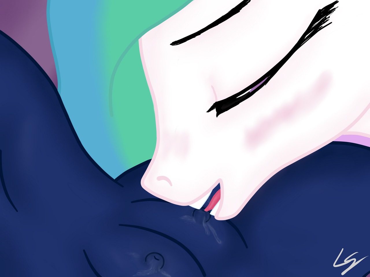 4:3 breast_lick breast_play breasts crotch_breasts duo e621 equid equine female female/female feral friendship_is_magic hair hasbro horse incest_(lore) licking lowgravity mammal multicolored_hair my_little_pony nipple_fetish nipple_lick nipple_play nipples pony princess_celestia_(mlp) princess_luna_(mlp) purple_eyes royalty sibling_(lore) sister_(lore) sisters_(lore) teat_play teats tongue tongue_out