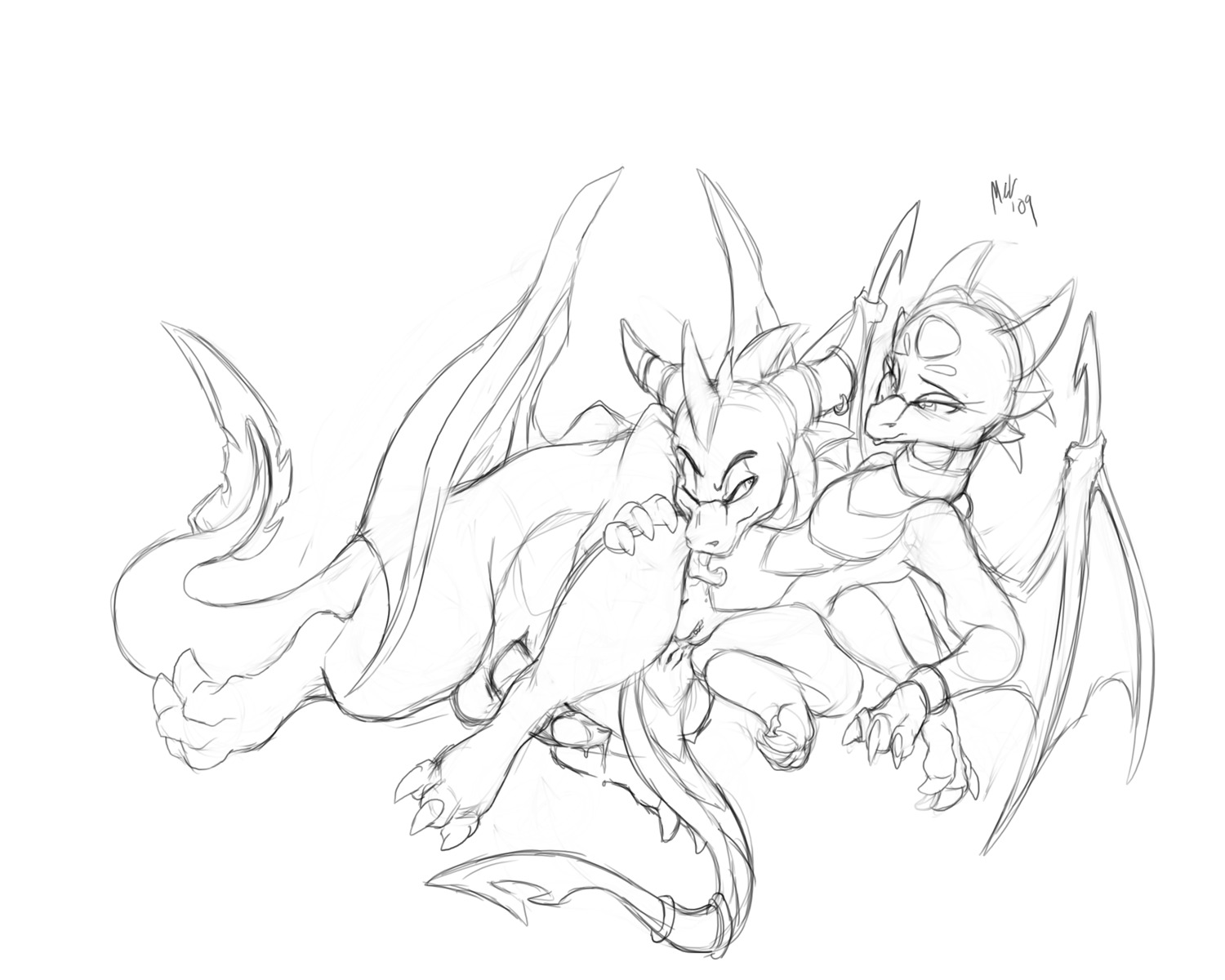 cynder dragon female feral male mel_the_hybrid mythological_creature mythological_scalie mythology rule34 scalie spyro spyro_the_dragon tagme