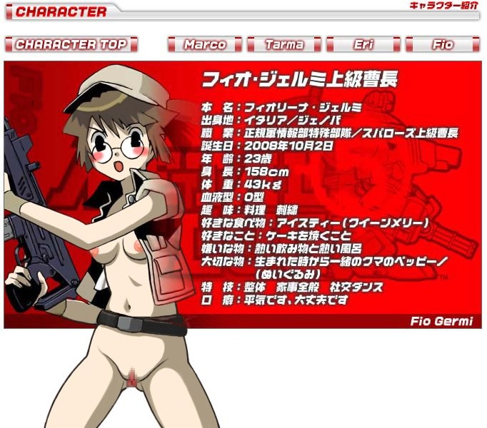 female fio_germi metal_slug rule34 snk tagme
