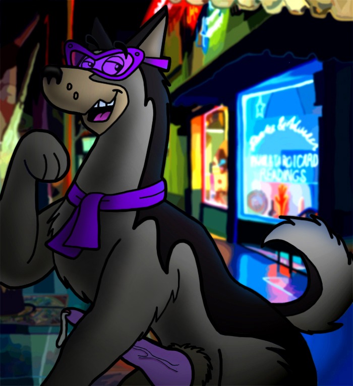 canine feral krypto_the_superdog male male_only penis rule34 solo tbfm thundermutt