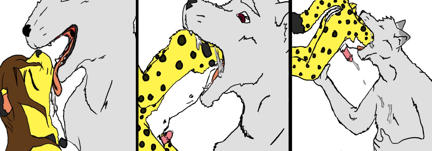 anthro cheetah comic duo e621 felid feline forced hi_res kibacheetah larger_male male male/male mammal nayokoventila night_at_the_inn rape sex size_difference slave smaller_male tail vore