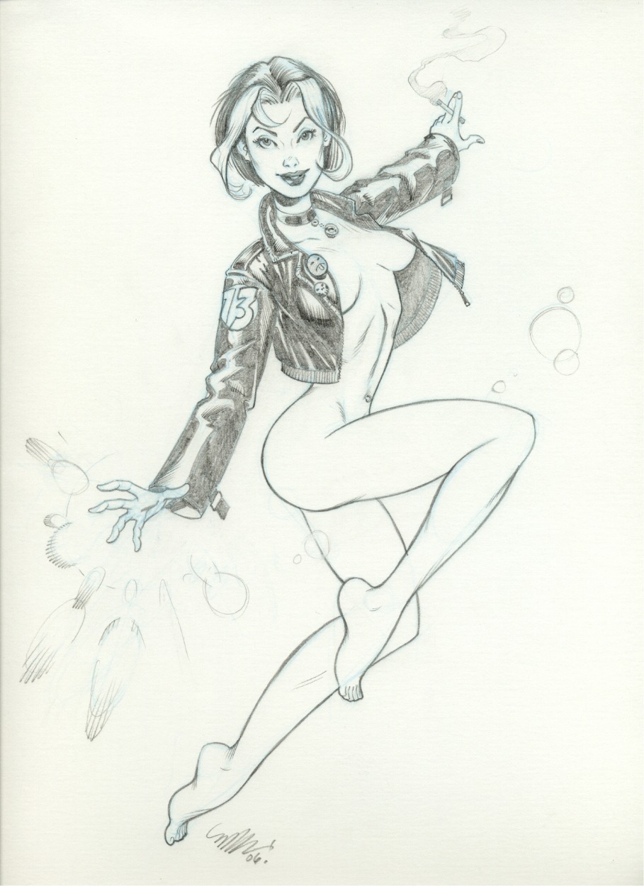 1girls 2006 dc dc_comics female female_only freefall_(gen&sup1;&sup3;) gen&sup1;&sup3; michael_dooney rule34 solo wildstorm