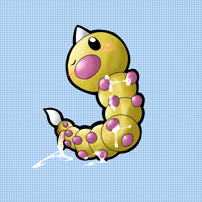 blush cum feral furry furry_only male nintendo penis pokemon pokemon_(species) pokemon_rgby rule34 weedle