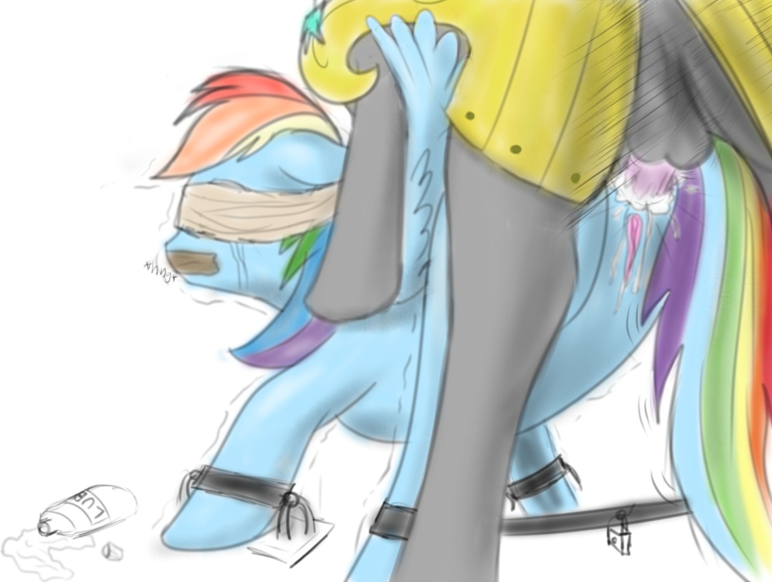 equine female feral friendship_is_magic horse male my_little_pony oilyrr pegasus pony rainbow_dash_(mlp) royal_guard_(mlp) royal_guard_pony rule34 smooth_skin