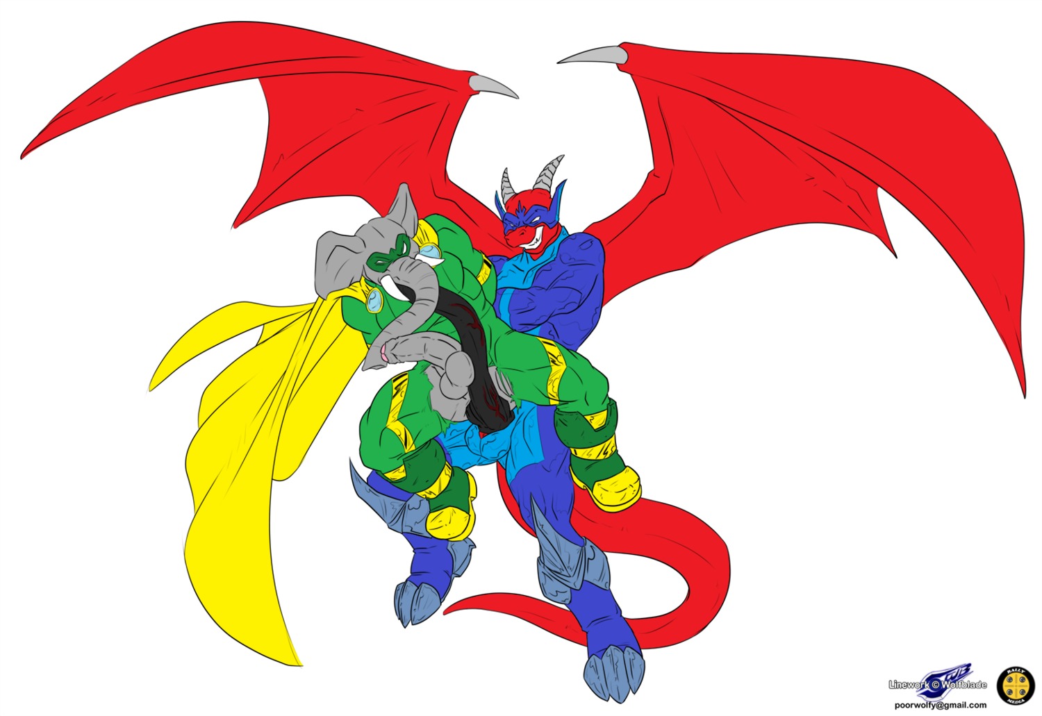 2_penises anal anal_penetration anthro anthro_on_anthro anus armor balls boots cape clothing colorful_theme costume dragon duo e621 elephant elephantid erection fellatio footwear forced forced_oral foreskin genitals hasani horn humanoid_genitalia humanoid_penis kraken_d'waggin latex male male/male male_penetrated male_penetrating male_penetrating_male mammal mask membrane_(anatomy) membranous_wings multi_genitalia multi_penis mythological_creature mythological_scalie mythology oral oral_penetration penetration penile penis prehensile_penis proboscidean proboscis_(anatomy) rally rape restrained scalie sex shoes spandex sucking superhero supervillain tail tight_clothing trunk_(anatomy) tusks vein wings wolfblade