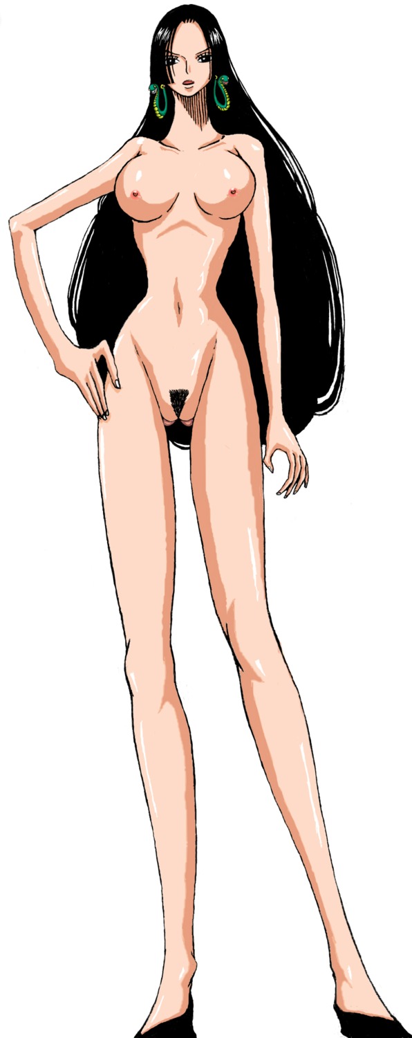 1girls boa_hancock female female_only one_piece rule34 solo straight_hair tagme