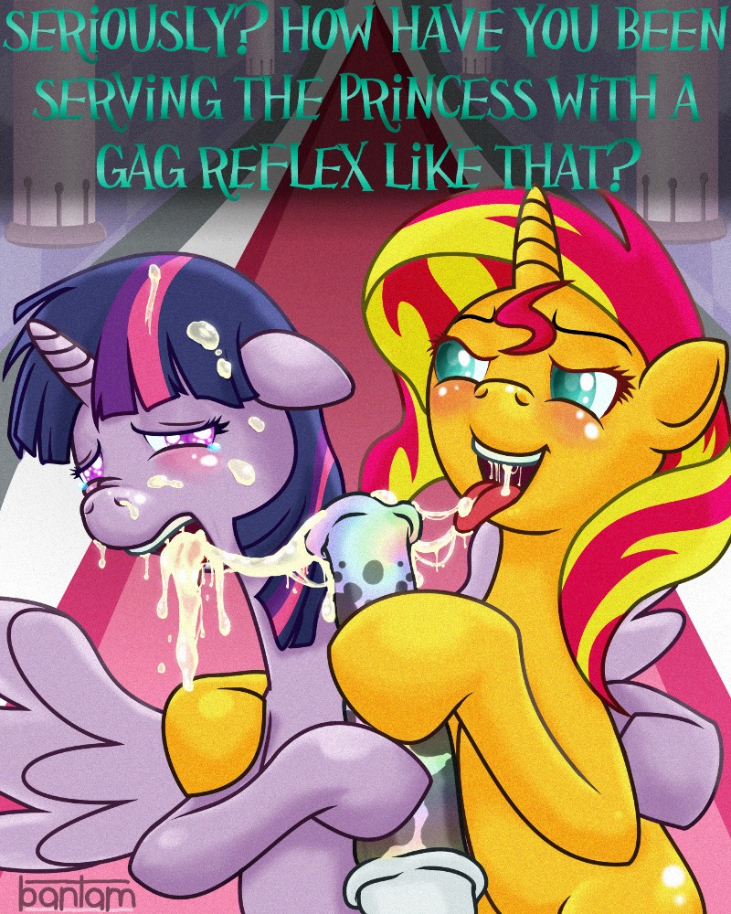 2013 4:5 bantam bodily_fluids cum duo_focus e621 english_text equestria_girls equid equine erection feathered_wings feathers fellatio female feral friendship_is_magic fur genital_fluids genitals green_eyes group group_sex hair hasbro horn male male/female mammal multicolored_hair my_little_pony mythological_creature mythological_equine mythology nude oral penile penis princess_celestia_(mlp) purple_eyes purple_hair sex sunset_shimmer_(eg) text threesome trio twilight_sparkle_(mlp) two_tone_hair unicorn winged_unicorn wings yellow_body yellow_fur