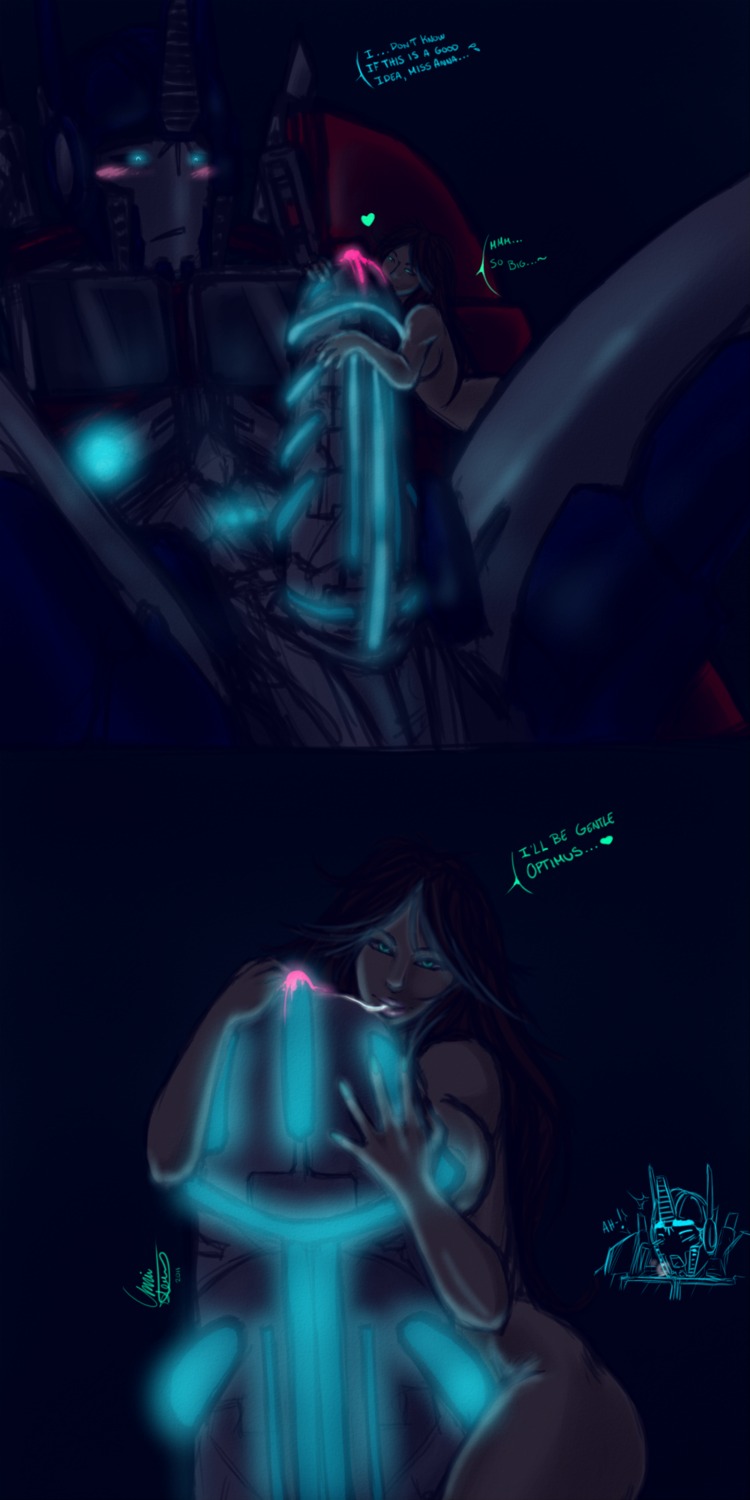 anna_(character) breasts female gigantic_penis glowing green_eyes huge_cock male nude optimus_prime original penis robot rule34 sideboob size_difference straight transformers transformers_prime