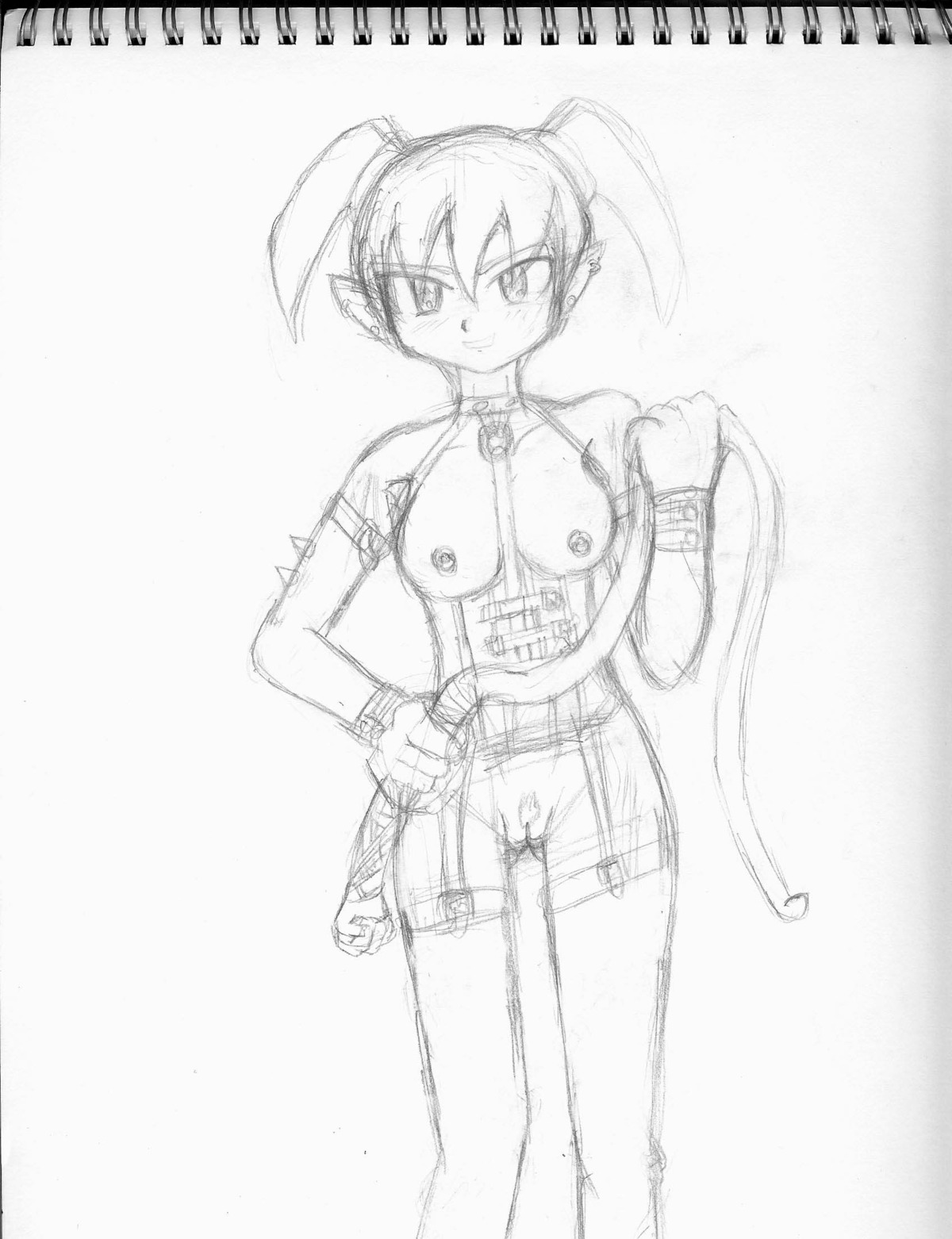 disgaea female fight_mistress_(disgaea) fighter rule34 tagme traditional_media_(artwork)