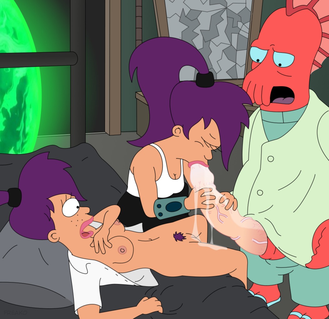 cum female freako futurama john_a._zoidberg rule34 school_uniform schoolgirl time_paradox timesphere turanga_leela younger_self