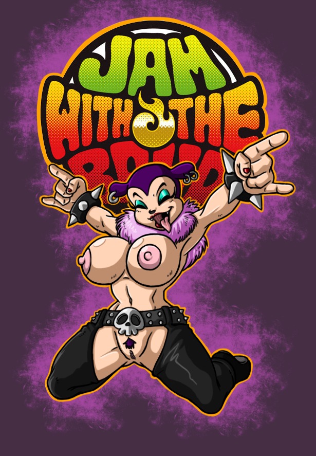 barbara_the_bat bat big_breasts bracelet breasts daigasso_band_brothers e621 ear_piercing eyes_closed fangs female genitals jewelry lordstevie mammal nintendo nipples piercing pink_nipples pubes solo spiked_bracelet spikes teeth vulva