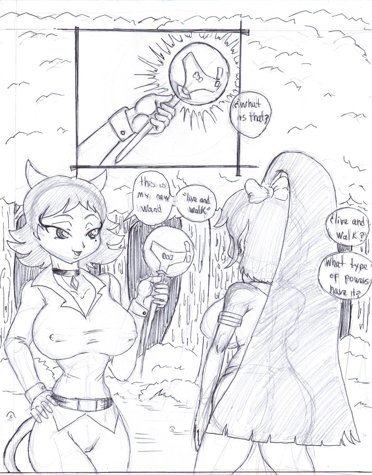 2girls ass breasts comic demon demon_girl demon_horns demon_tail dxoz erect_nipples female humanoid multiple_females multiple_girls nipples panties rule34 saranoia smoke_(yin_yang_yo!) yin_yang_yo!