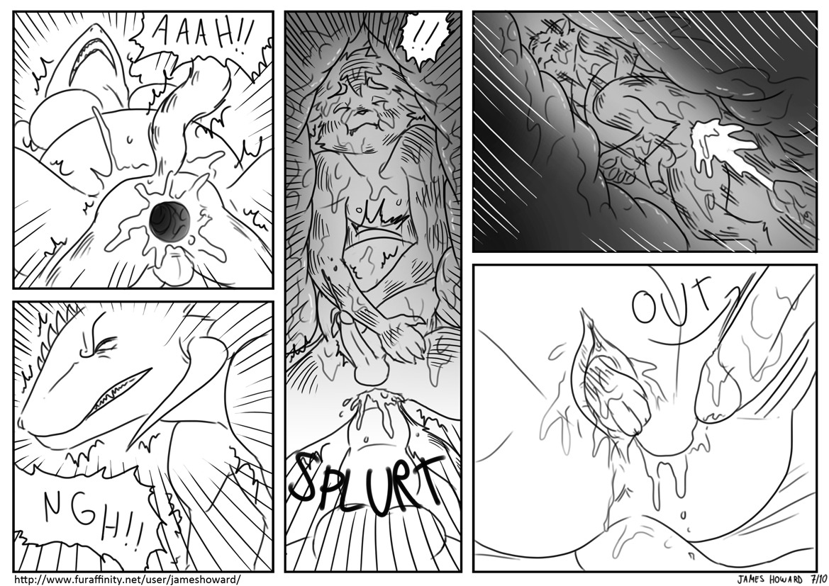 alien almost_fully_inside alpha_(james_howard) anal anal_penetration anthro anus aquatic balls bandai_namco bodily_fluids breasts comic cum cum_filled_prey cum_in_ass cum_inflation cum_inside dialogue digimon digimon_(species) digital_drawing_(artwork) digital_media_(artwork) domestic_cat dragon e621 emanata english_text entey_(fursona) erection excessive_cum excessive_genital_fluids fan_character felid feline felis female female_penetrated fish flash_emanata gaping genital_fluids genitals group group_sex humanoid_genitalia humanoid_penis hybrid inflation internal internal_vaginal james_howard kain_(renamon1983) knot larger_female larger_male living_condom male male/female male/male male_penetrated male_penetrating male_penetrating_female male_penetrating_male mammal monochrome multi_genitalia multi_knot multiple_scenes mythological_creature mythological_scalie mythology nude open_mouth partially_inside penetration penetration_tunneling penile penile_penetration penis penis_in_ass renamon scalie sex shark sharp_teeth size_difference smaller_male spread_legs spreading tail teeth text threesome trio unbirthing urethra vaginal vaginal_fluids vore vulva