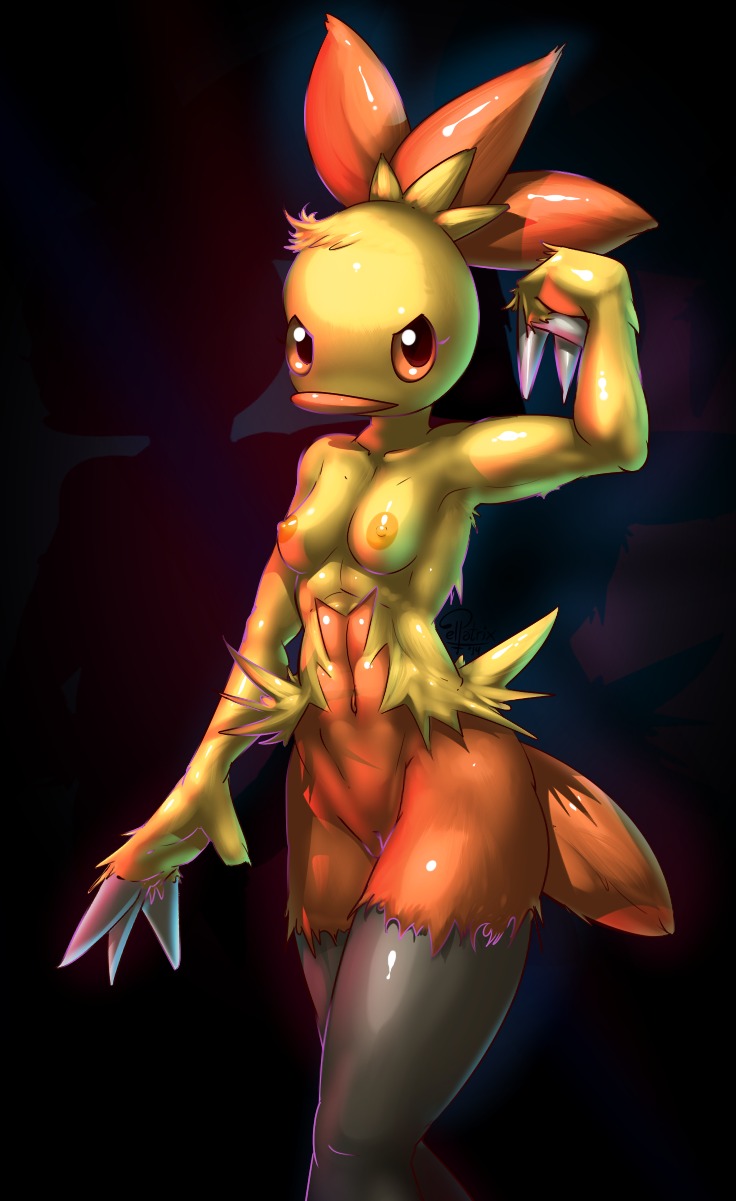 2014 abs angry anthro avian beak biped bird breasts claws combusken e621 elpatrixf feathers female generation_3_pokemon genitals hi_res looking_at_viewer muscular muscular_anthro muscular_female nintendo nipples non-mammal_breasts non-mammal_nipples nude pokemon pokemon_(species) raised_arm solo standing vulva wide_hips