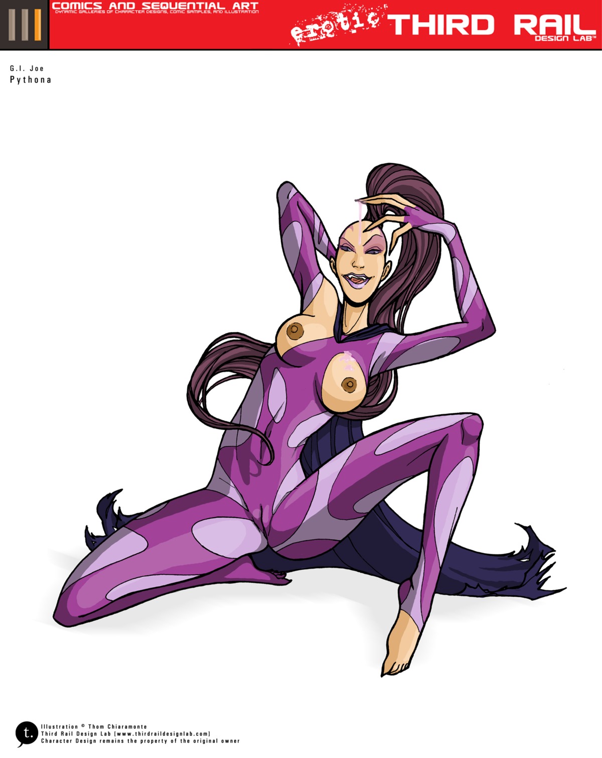 1girls cobra female female_only g.i._joe pythona rule34 solo tagme trdl