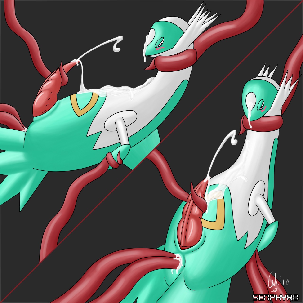 blush bound color cum feral insertion latios male nintendo nude penis pokemon pokemon_(species) rule34 tagme tentacle