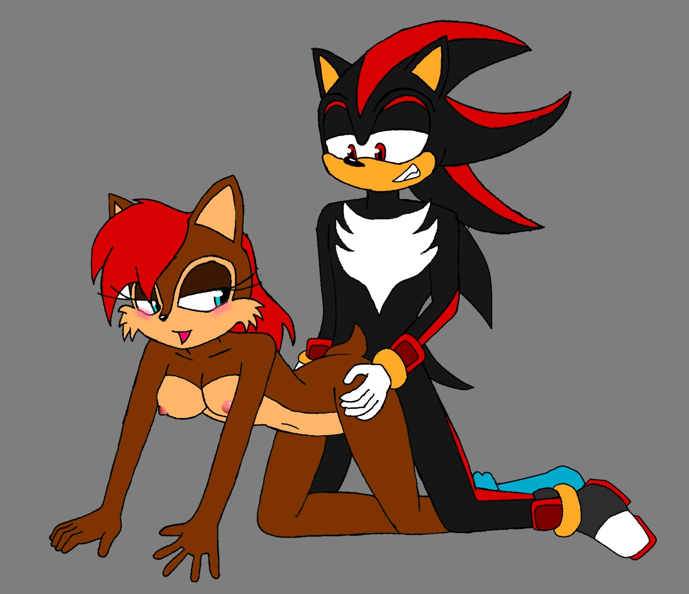 alpha_channel anthro archie_comics black_body black_fur blue_boots blue_clothing blue_eyes blue_footwear boots breasts brown_body brown_fur chipmunk clothing duo e621 eulipotyphlan female footwear fur ground_squirrel hair hedgehog hi_res male male/female mammal nipples red_eyes red_hair rodent sally_acorn sciurid scut_tail sega sex shadow_the_hedgehog shoes short_tail simple_background sonic_the_hedgehog_(archie) sonic_the_hedgehog_(comics) sonic_the_hedgehog_(series) tail transparent_background unknown_artist vaginal