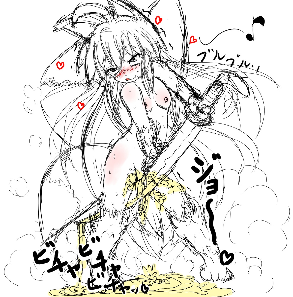 female konata_izumi lucky_star monochrome rule34 sketch tagme