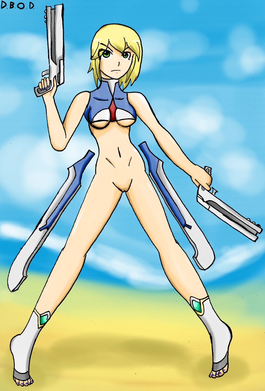 anime_nose blazblue dinobirdofdoom female noel_vermillion rule34 tagme