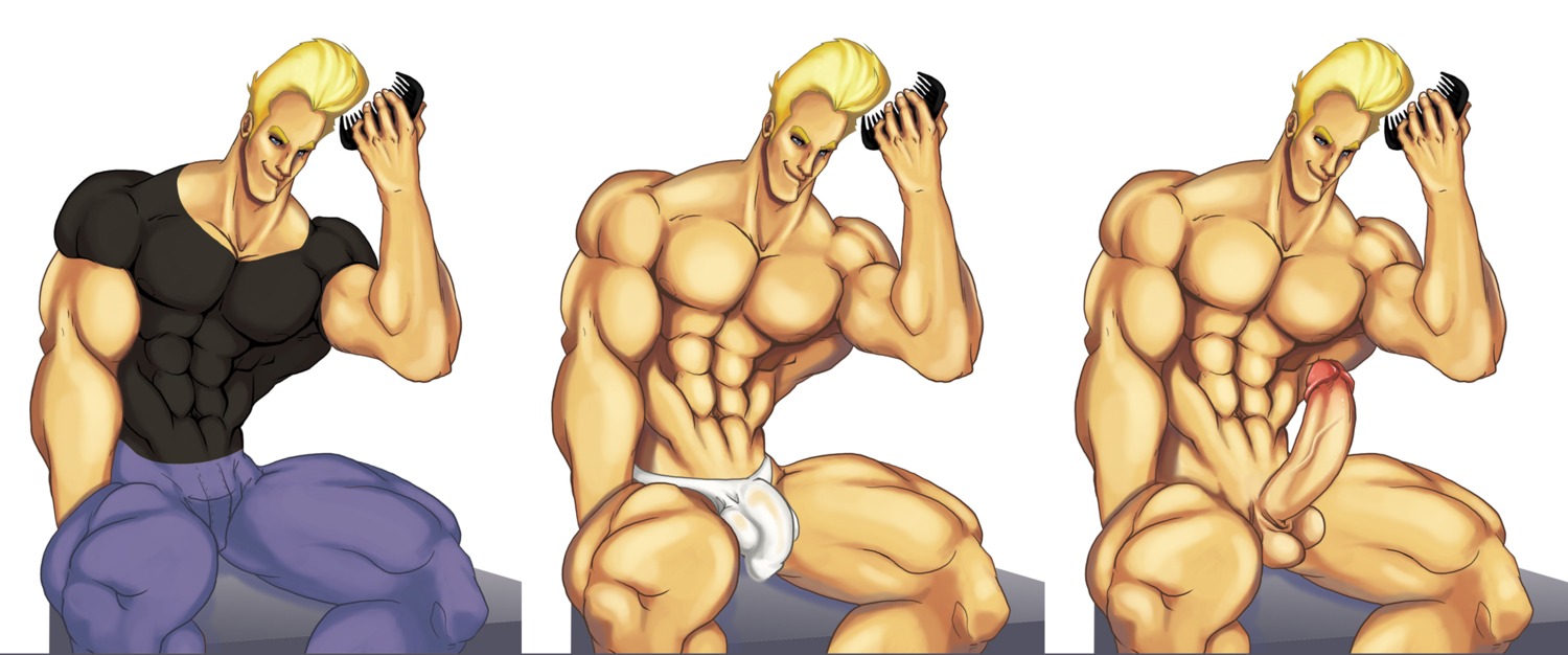 cartoon_network human johnny_bravo johnny_bravo_(series) male male_only rule34 solo tagme