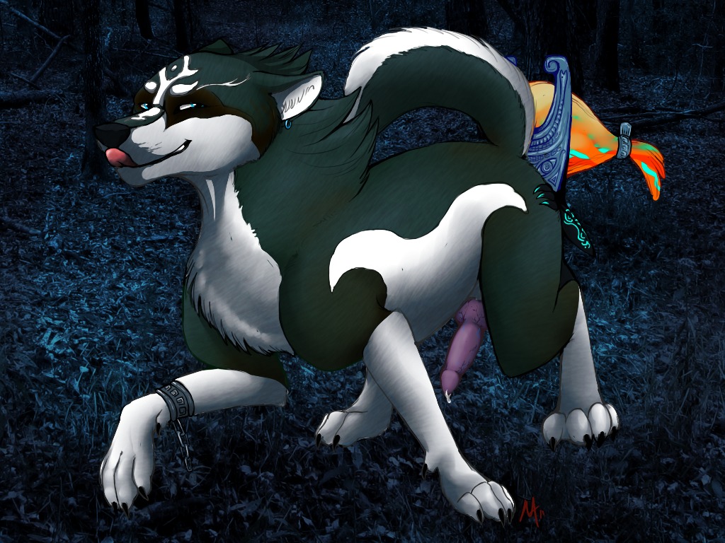 4:3 4_toes ambiguous_gender ambiguous_on_feral anal anatomically_correct animal_genitalia animal_penis bestiality bodily_fluids canid canine canine_genitalia canine_penis canis claws clothing cum detailed_background digitigrade duo e621 ear_piercing erection feet feral forest fused_shadow genital_fluids genitals gloves_(marking) headgear headwear humanoid humanoid_on_feral interspecies knot leg_markings link_(wolf_form) male male/ambiguous male_on_humanoid mammal markings midna nintendo nude oral outside paper-wings penis piercing plant precum quadruped rimming sex socks_(marking) solo_focus standing tail the_legend_of_zelda toes tongue tree twili twilight_princess wolf