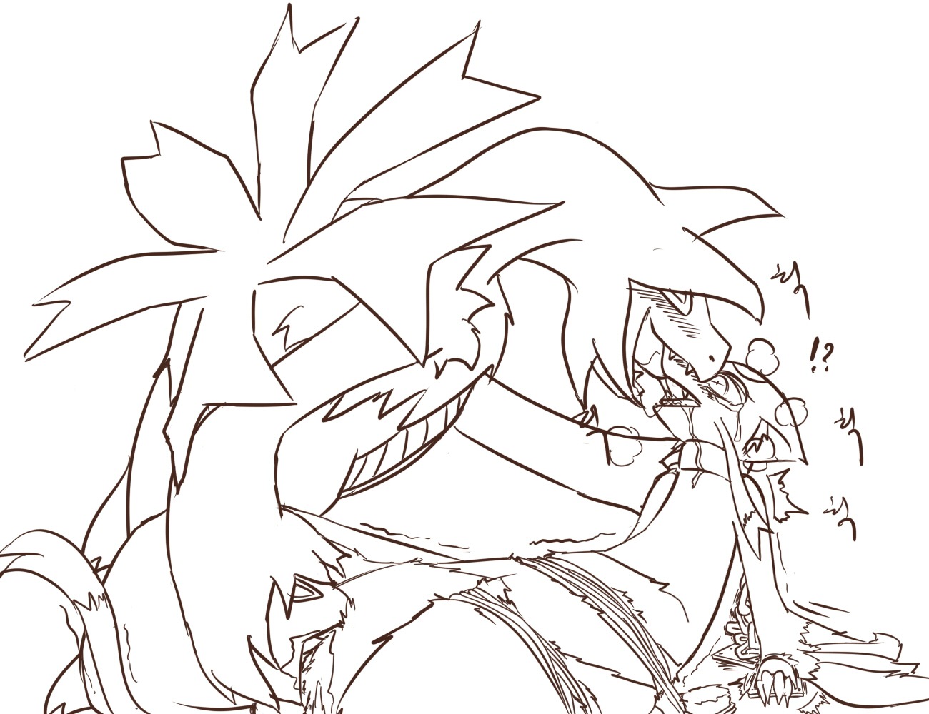female hydreigon mienshao pokemon pokemon_bw rule34 tagme