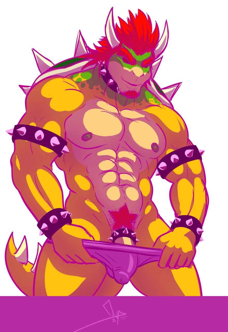 2012 abs accessory anthro armor balls barazoku beard bgn biceps big_muscles biped bowser bulge clothed clothing cock_ring collar detailed_bulge digital_media_(artwork) e621 facial_hair genital_outline genitals hair half-erect hi_res horn huge_muscles jewelry koopa male mario_bros muscular muscular_anthro muscular_male nintendo nipples partially_clothed pecs penis penis_accessory penis_base penis_jewelry penis_outline pose presenting red_eyes red_hair reptile scalie seductive shell smile solo speedo spiked_cock_ring spikes swimwear tail thong topless underwear underwear_down undressing