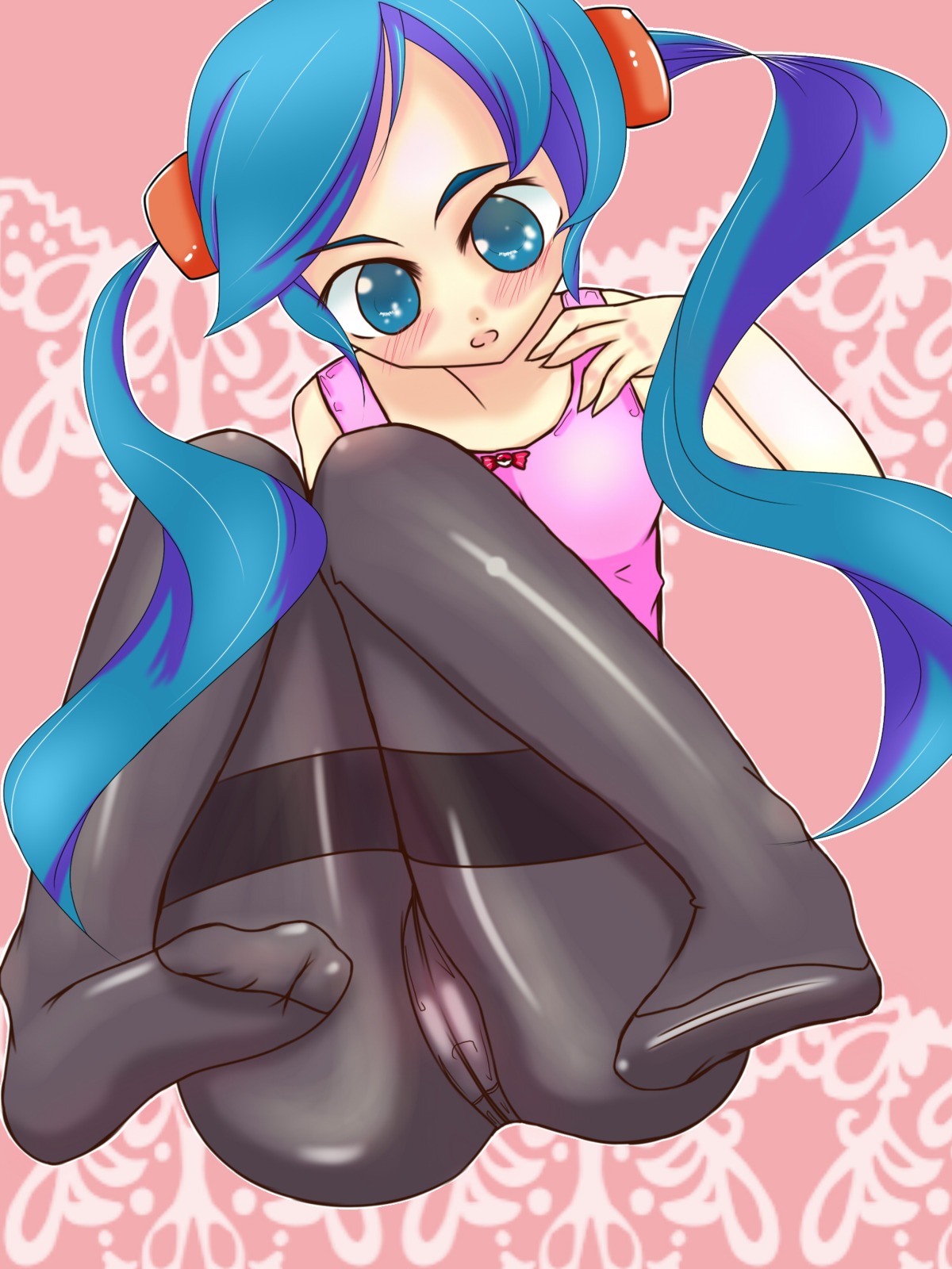 1girls ace_trainer_(pokemon) ace_trainer_(pokemon_bw) blue_hair blush cameltoe clothes color female female_only game_freak hair human nintendo npc_trainer pokemon pokemon_bw pussy rule34 sitting solo suzumiya_kakeru tagme