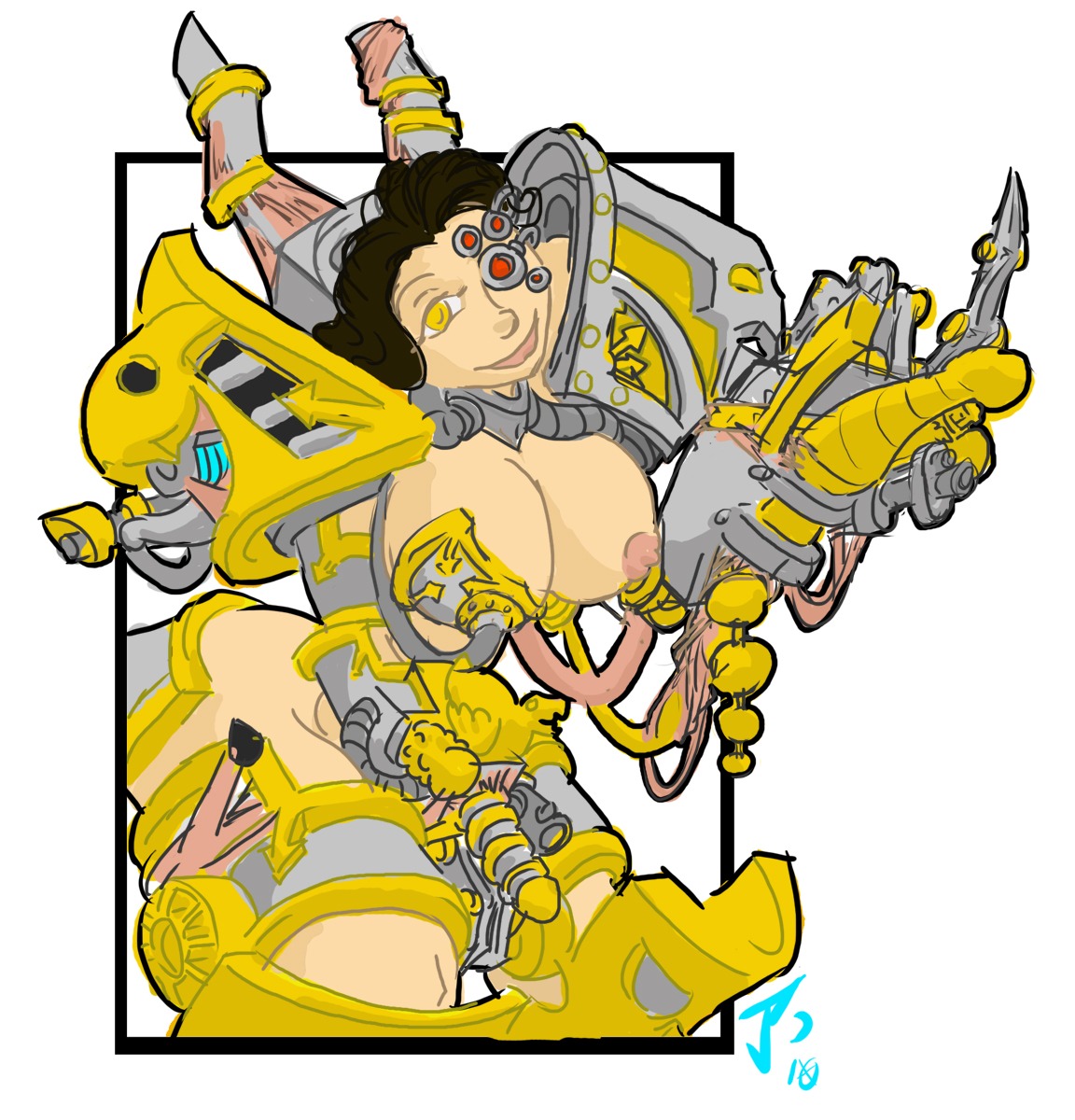 1girls chaos_(warhammer) chaos_space_marine female female_only female_space_marine obliterator rule34 rule_63 solo solo_female tagme warhammer_(franchise) warhammer_40k