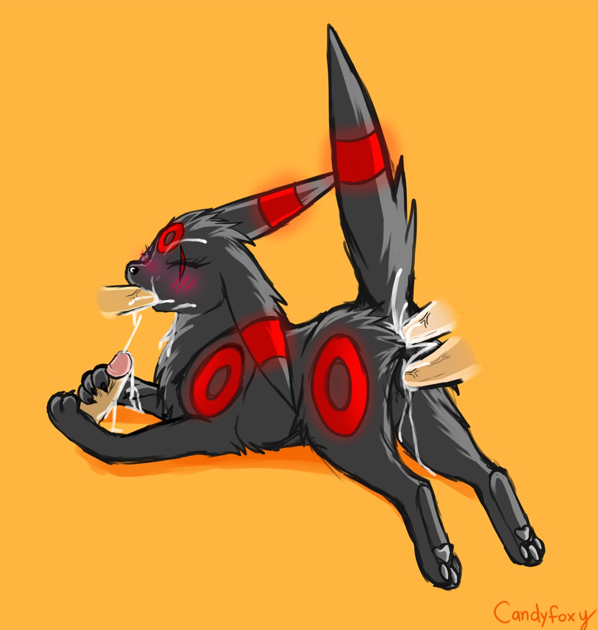 2013 all_three_filled alternate_color anal anal_penetration animal_genitalia animal_vulva bestiality black_claws black_pawpads blush bodily_fluids candyfoxy canine_genitalia canine_vulva claws cum cum_in_ass cum_in_mouth cum_in_vagina cum_inside cum_on_face cum_on_fur digital_media_(artwork) disembodied_penis double_penetration e621 eeveelution erection eyes_closed feet fellatio female female_penetrated feral feral_penetrated gangbang generation_2_pokemon genital_fluids genitals group group_sex hi_res hindpaw human human_on_feral human_penetrating human_penetrating_feral humanoid_genitalia humanoid_penis interspecies lying male male/female male_on_feral male_penetrating male_penetrating_female mammal nintendo on_front oral oral_penetration orange_background pawpads paws penetration penile penile_penetration penis penis_in_ass penis_in_mouth penis_in_vagina pokemon pokemon_(species) pokephilia raised_tail sex shaded side_view simple_background solo_focus spitroast sploot tail triple_penetration umbreon vaginal vaginal_penetration vulva