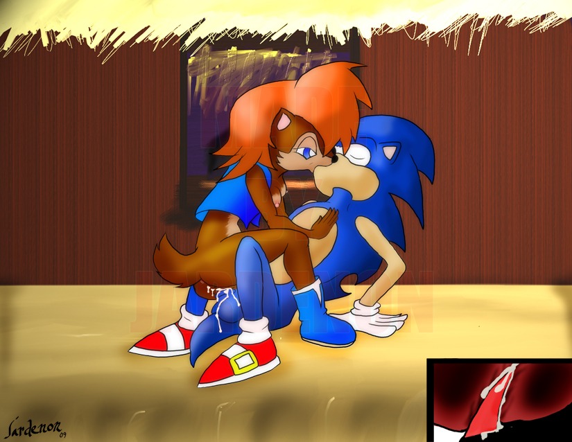 2009 anthro archie_comics bottomless chipmunk clothes female fur hedgehog interspecies male mammal mobian_(species) nude rodent rule34 sally_acorn sega sex side_view sitting sonic_(series) sonic_satam sonic_the_hedgehog sonic_the_hedgehog_(archie) sonic_the_hedgehog_(comics) sonic_the_hedgehog_(series) squirrel straight straight_hair tagme