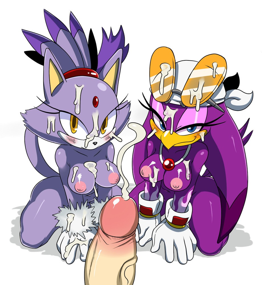 anthro avian babylonian_(sonic) beak bedroom_eyes bird black_body black_nose black_skin blaze_the_cat blue_eyes blush bodily_fluids breasts clothing cum cum_on_chest cum_on_face cum_on_hand cumshot digital_media_(artwork) domestic_cat duo_focus e621 ejaculation erection eyewear feathers felid feline felis female female_focus first_person_view foreskin fur genital_fluids genitals glasses glistening gloves group hair half-closed_eyes handwear happy headgear headkerchief headwear hirundinid human humanoid_genitalia humanoid_penis humanoid_pointy_ears japanese jewelry kerchief kneeling long_hair looking_at_viewer male male/female mammal messy narrowed_eyes necklace nipples non-mammal_breasts non-mammal_nipples nude orgasm oscine passerine penis pink_body pink_skin pointy_ears purple_body purple_fur purple_hair retracted_foreskin seductive sega shadow simple_background smile sonic_riders sonic_the_hedgehog_(series) sssonic2 swallow_(bird) swallowing vein wave_the_swallow white_background white_body white_fur yellow_body yellow_eyes yellow_skin
