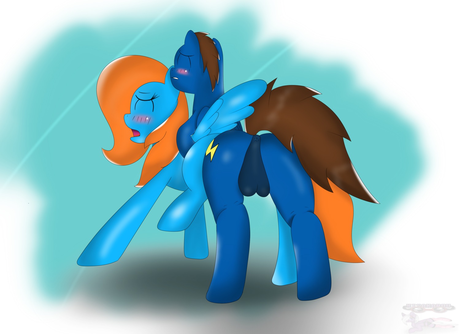 2014 absurd_res cutie_mark duo e621 equid equine female hair hasbro hi_res horse kisakarou mammal markings my_little_pony nude open_mouth penetration pony sex