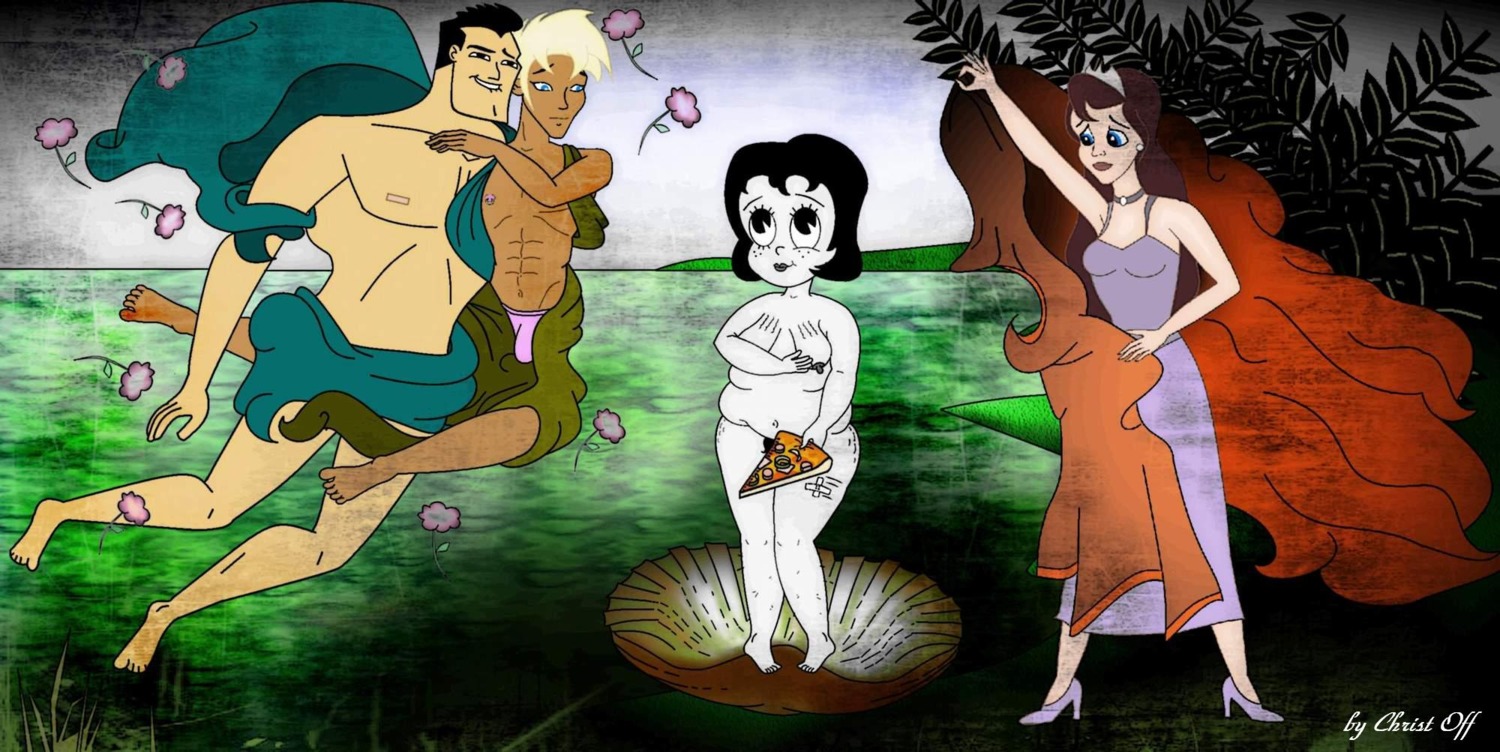 breasts captain_hero drawn_together female flowers obese pizza pizza_slice princess_clara rule34 toot_braunstein xandir_p._wifflebottom