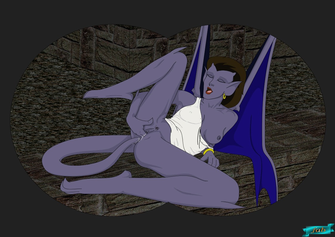 angela_(gargoyles) disney fab3716 female gargoyles nipples pussy rule34 tagme