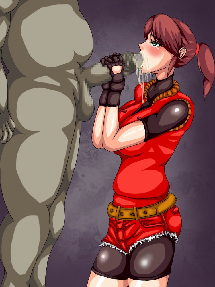 censored claire_redfield female human male mosaic_censoring resident_evil rule34 straight tagme