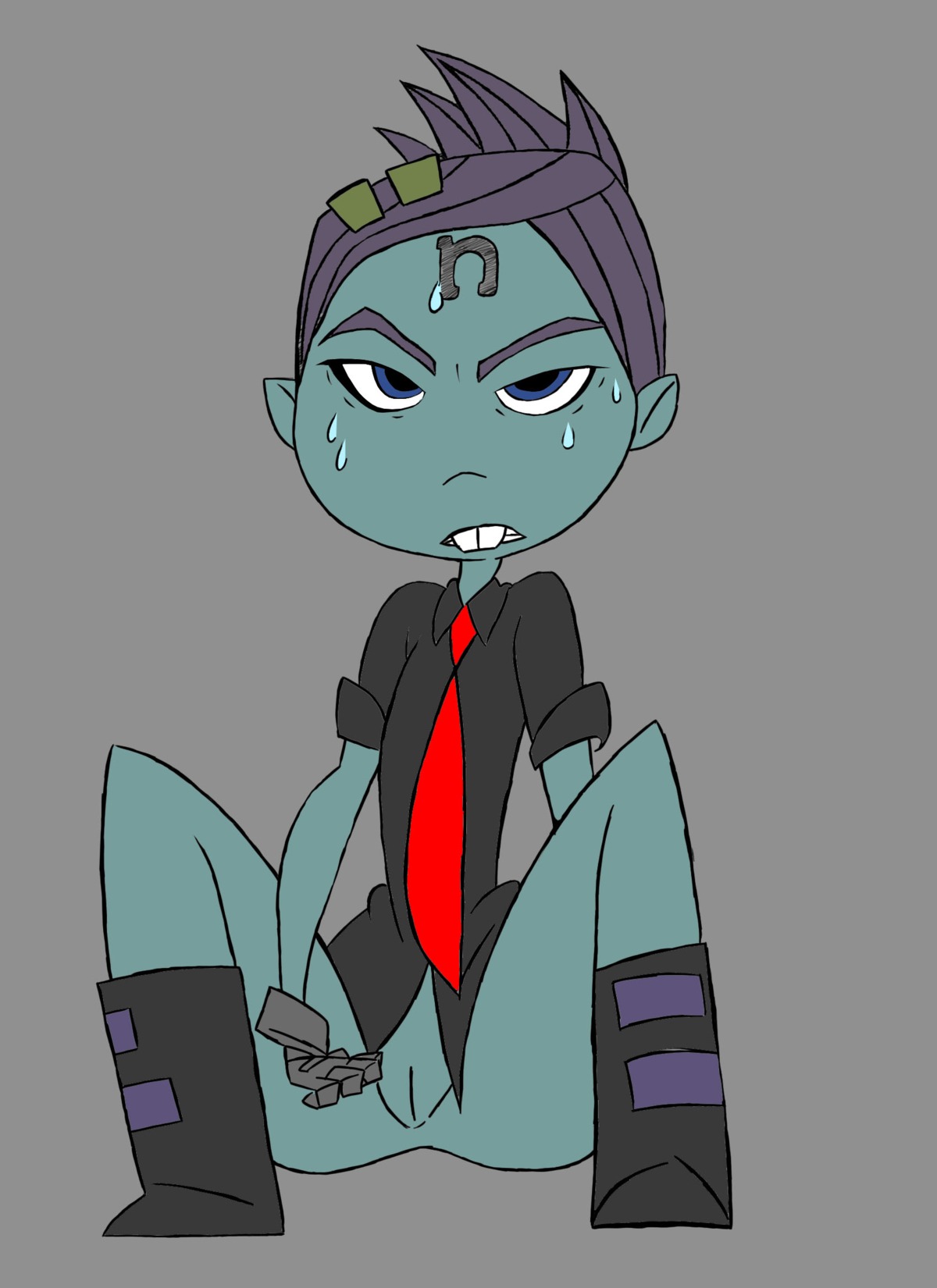 1girls color crash_(series) female female_only first_porn_of_character hair nina_cortex rule34 solo straight_hair