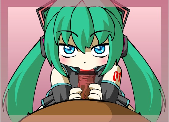1boy 1girl animated bar_censor blue_eyes blush censored dark-skinned_male detached_sleeves fellatio female green_hair hair hatsune_miku headphones hetero kyosuke_fujiwara long_hair looking_at_viewer male oral penis png pointless_censoring pov rule34 shirt skirt sleeveless solo_focus tattoo tied_hair twintails vocaloid
