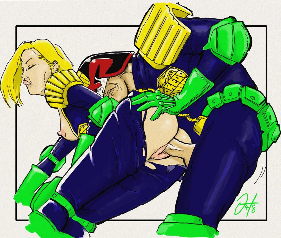 1boy 1girls 2000_ad ass ass_grab blonde_hair breasts cassandra_anderson female joseph_dredd judge_anderson judge_dredd judge_dredd_(franchise) male nipples pussy rule34 sex short_hair straight torn_clothes uncensored vagina vaginal vaginal_penetration
