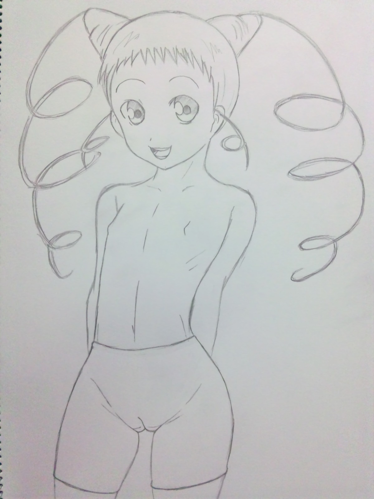clothing cure_lemonade female flat_chest geegkowai kasugano_urara magical_girl precure pretty_cure rule34 shorts yes!_precure_5