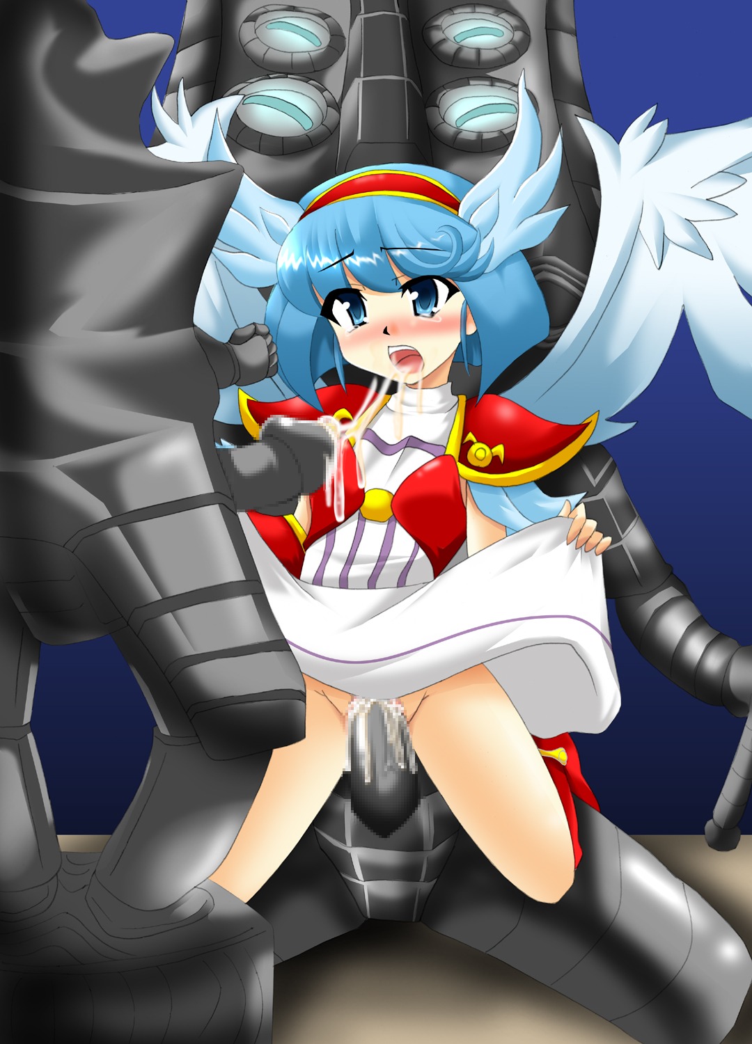 1girls aketake censored female polar_star_angel_valkyria rule34 yu-gi-oh! yu-gi-oh!_5d's