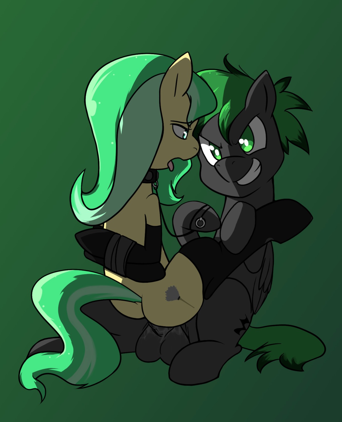 adagio_(rawrcharlierawr) balls bdsm black_body black_fur bodily_fluids bondage bound butt chromapan clothing collar cutie_mark digital_media_(artwork) duo e621 equid equine erection fan_character feathered_wings feathers female female_penetrated feral feral_on_feral footwear fur genital_fluids genitals green_eyes green_hair grin hair hasbro hi_res hooves leash legwear male male/female male_penetrating male_penetrating_female mammal multicolored_hair my_little_pony mythological_creature mythological_equine mythology open_mouth pegasus penetration penile penile_penetration penis penis_in_vagina petite_fleur sex smile socks tongue toony two_tone_hair vaginal vaginal_fluids vaginal_penetration wings yellow_body yellow_fur