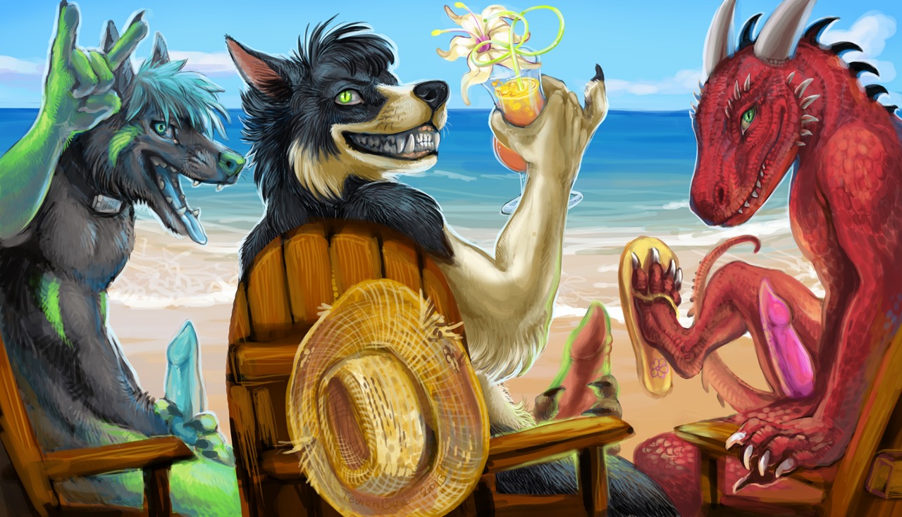 animal_genitalia animal_penis anthro argonian beach border_collie brun_(brunalli) canid canine canine_genitalia canine_penis canis collie detailed_background domestic_dog dragon e621 erection fur genitals group herding_dog horn knot looking_at_viewer looking_back male male/male mammal masturbation microsoft mythological_creature mythological_scalie mythology nude outside pastoral_dog penile penile_masturbation penis sand scalie seaside sheepdog sky tail tevionbee the_elder_scrolls tongue tongue_out water wolf