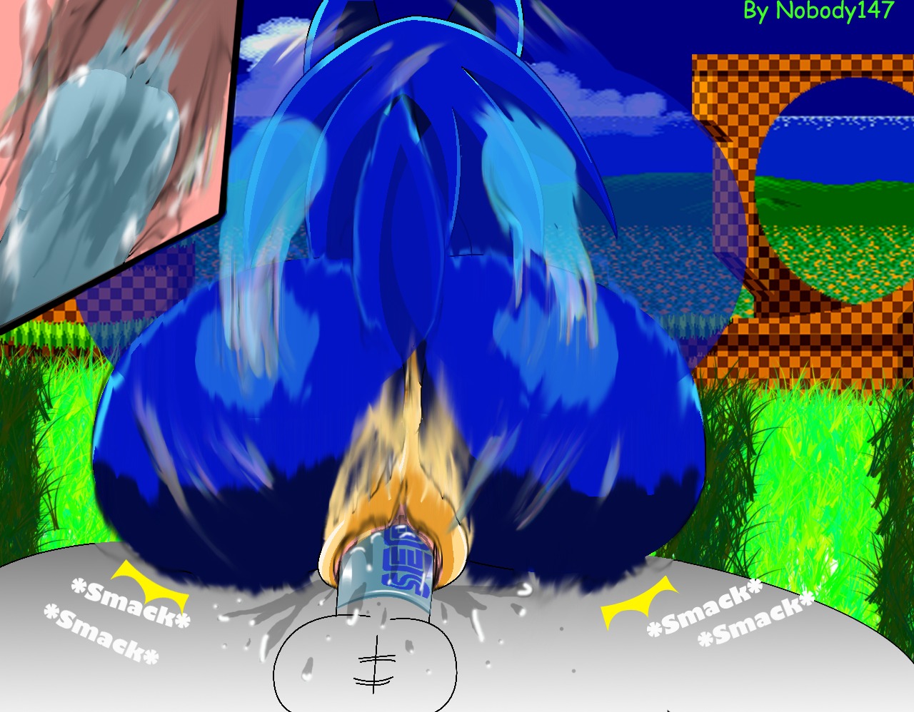 anthro anus balls big_butt blue_body blue_fur blue_hair bodily_fluids butt condom crossgender duo e621 erection eulipotyphlan female female_penetrated fur genital_fluids genitals hair hedgehog huge_butt male male/female male_penetrating male_penetrating_female mammal motion_blur nobody147 penetration penile penile_penetration penis penis_in_vagina safe_sex sega sex sexual_barrier_device sonic_the_hedgehog sonic_the_hedgehog_(series) vaginal vaginal_fluids vaginal_penetration vulva wearing_condom
