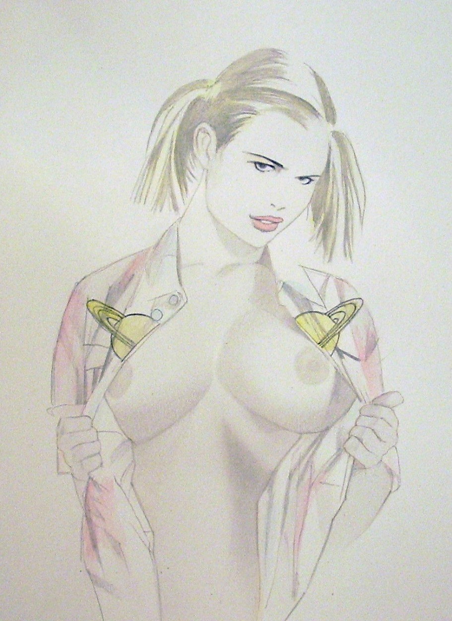 breasts dc dc_comics female imra_ardeen legion_of_superheroes rule34 saturn_girl shelton_bryant tagme undressing